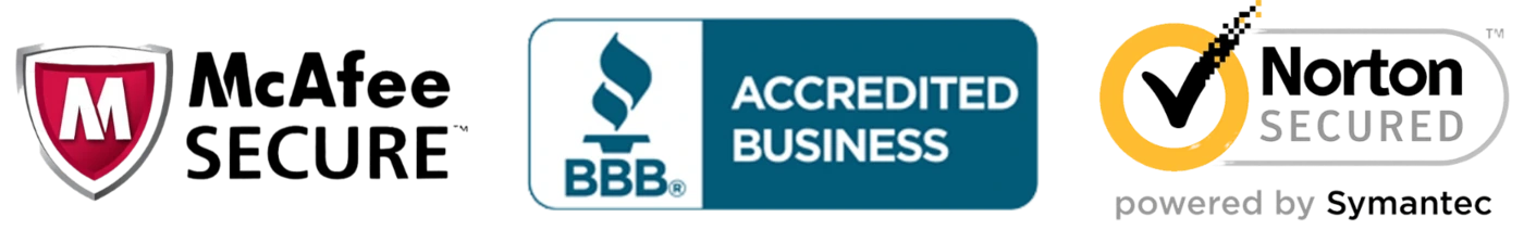 Security and business trust badges